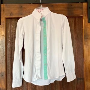 Girls Ovation Equestrian Show Shirt
